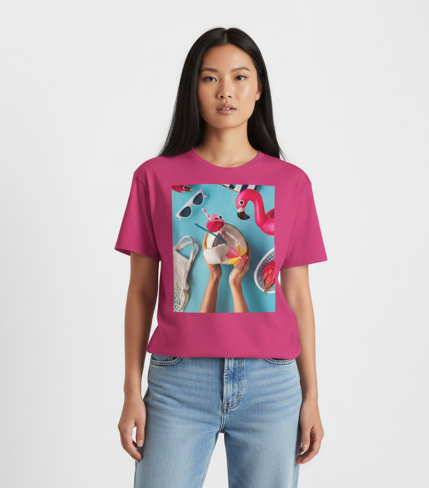 Summer Pool Vibes T-Shirt - Heat Mess
