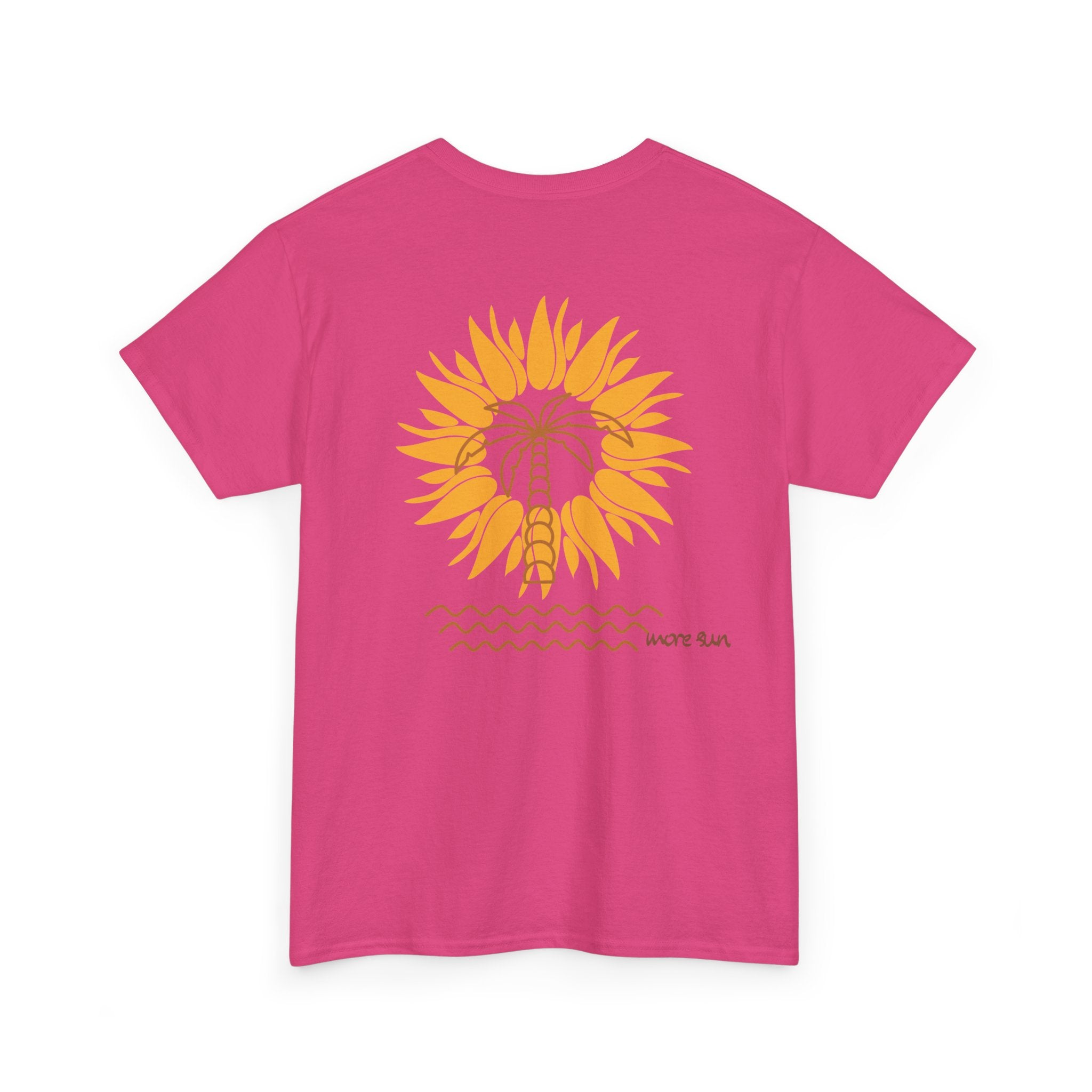 Sunny Palm Surf T-SHIRT - Heat Mess