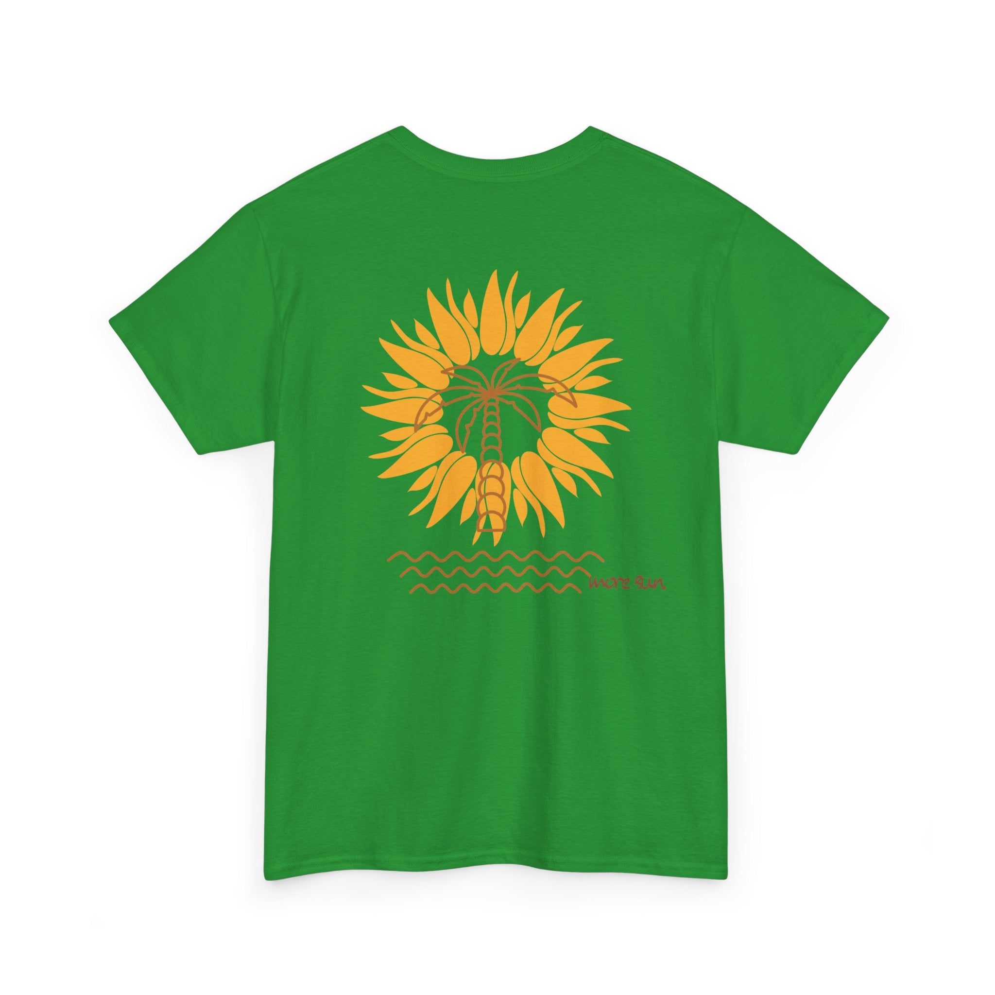 Sunny Palm Surf T-SHIRT - Heat Mess