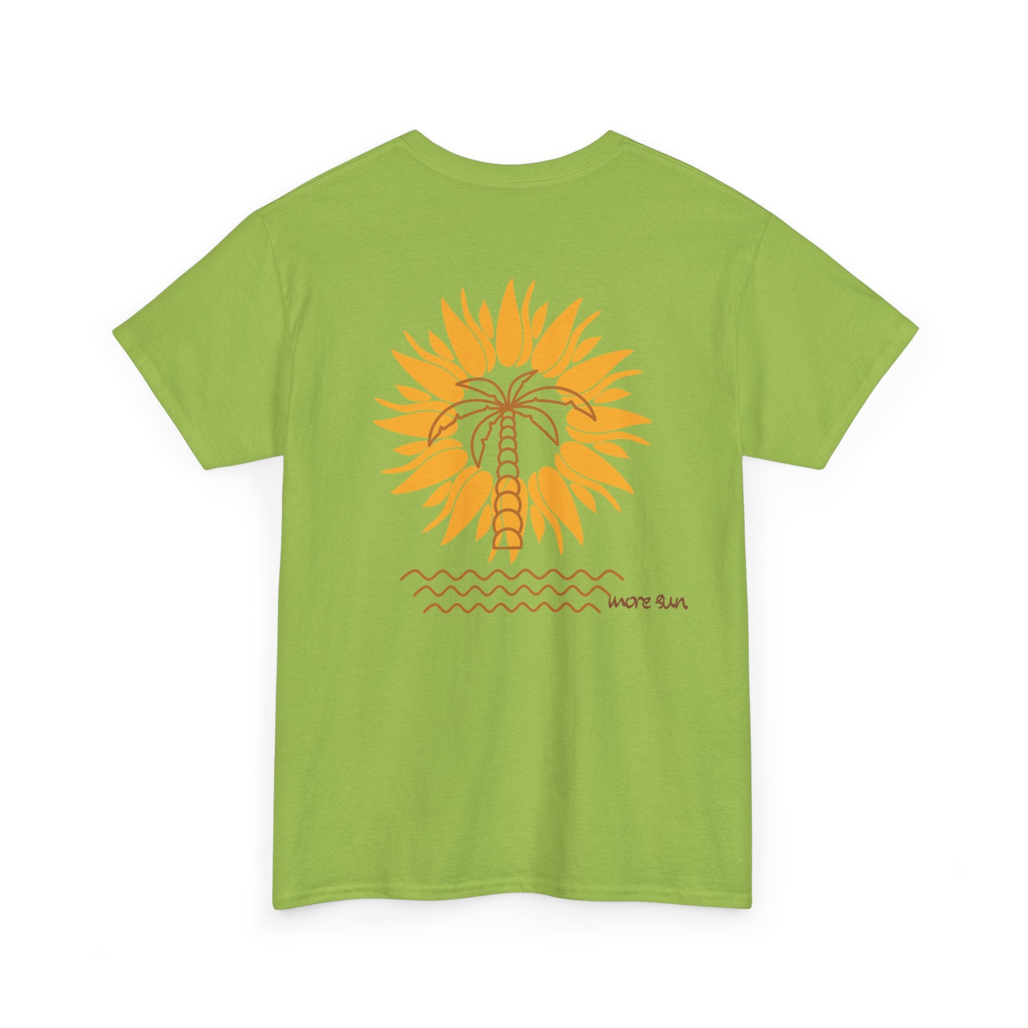 Sunny Palm Surf T-SHIRT - Heat Mess