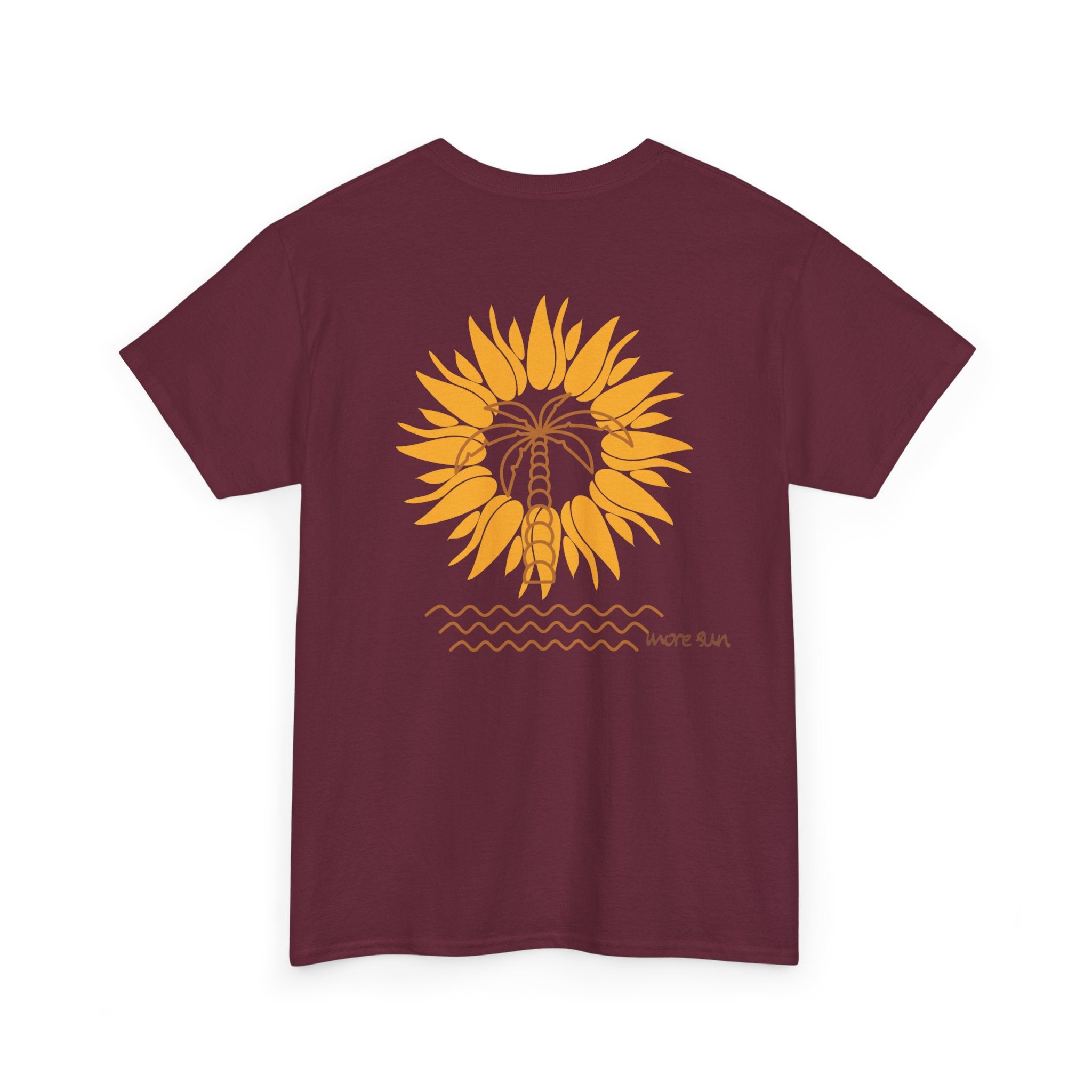 Sunny Palm Surf T-SHIRT - Heat Mess