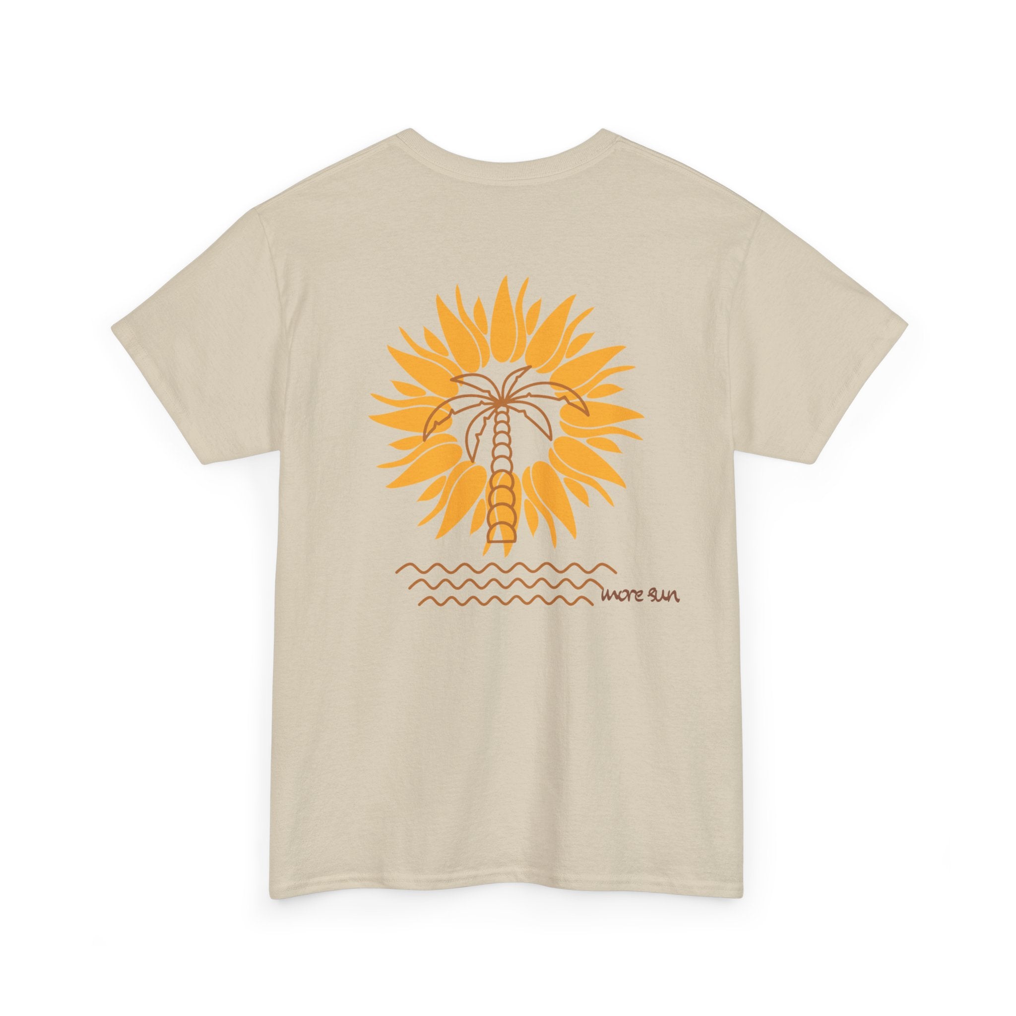 Sunny Palm Surf T-SHIRT - Heat Mess