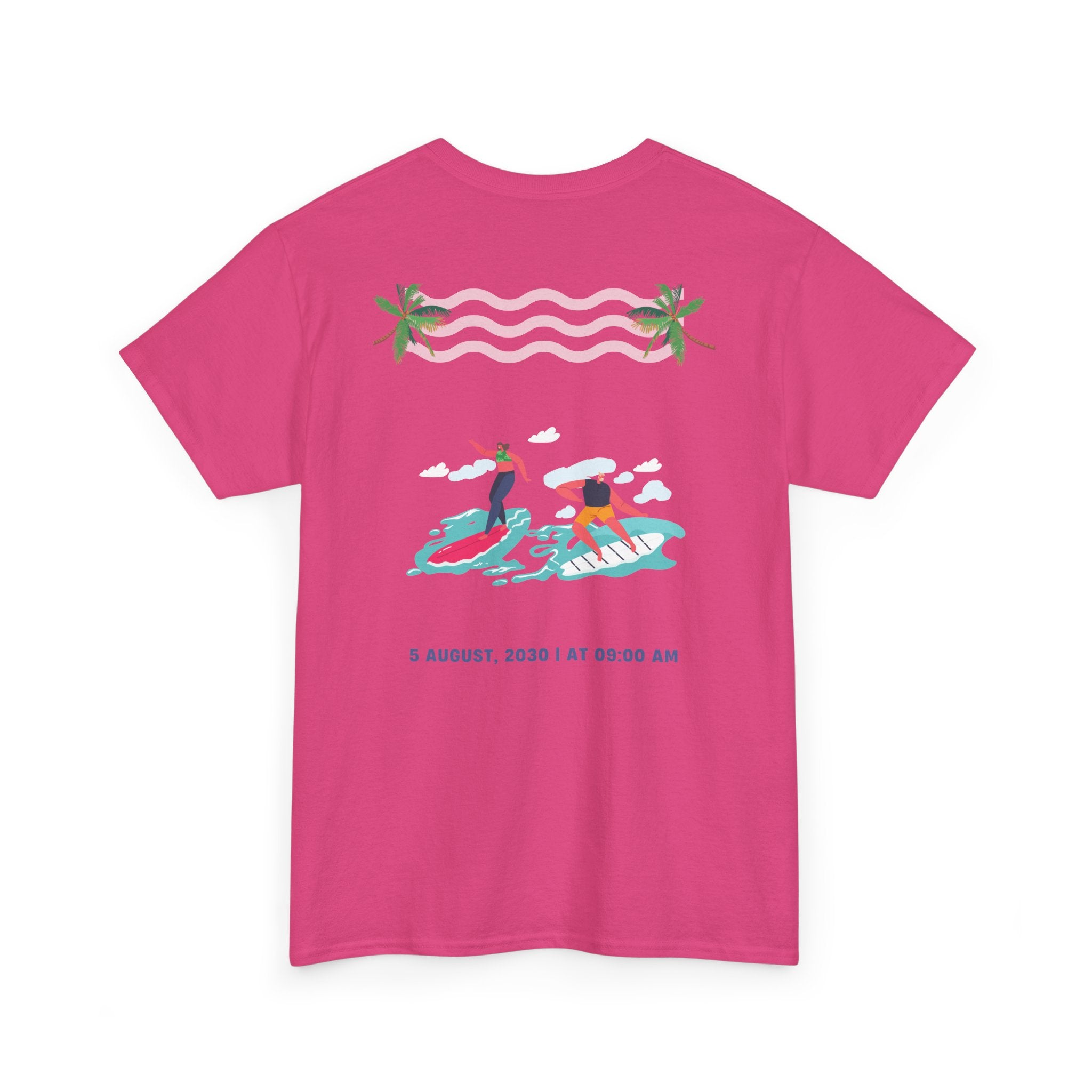 Surf Day Graphic Tee - Heat Mess