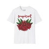 T-Shirt Tropical Red Floral