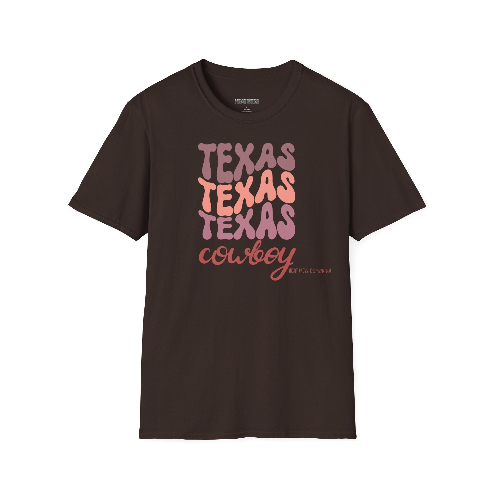 Texas Cowboy T-Shirt - Heat Mess