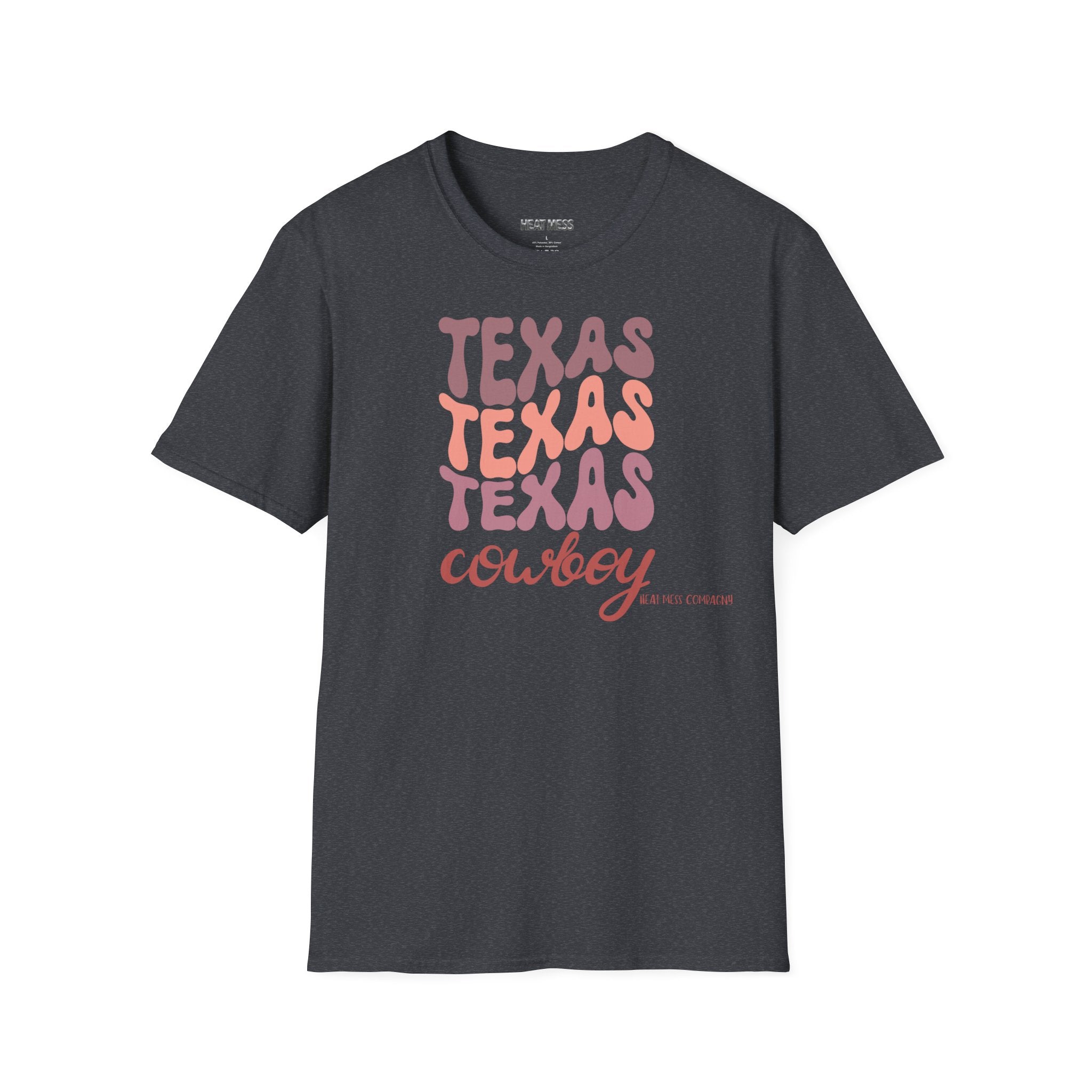 Texas Cowboy T-Shirt - Heat Mess