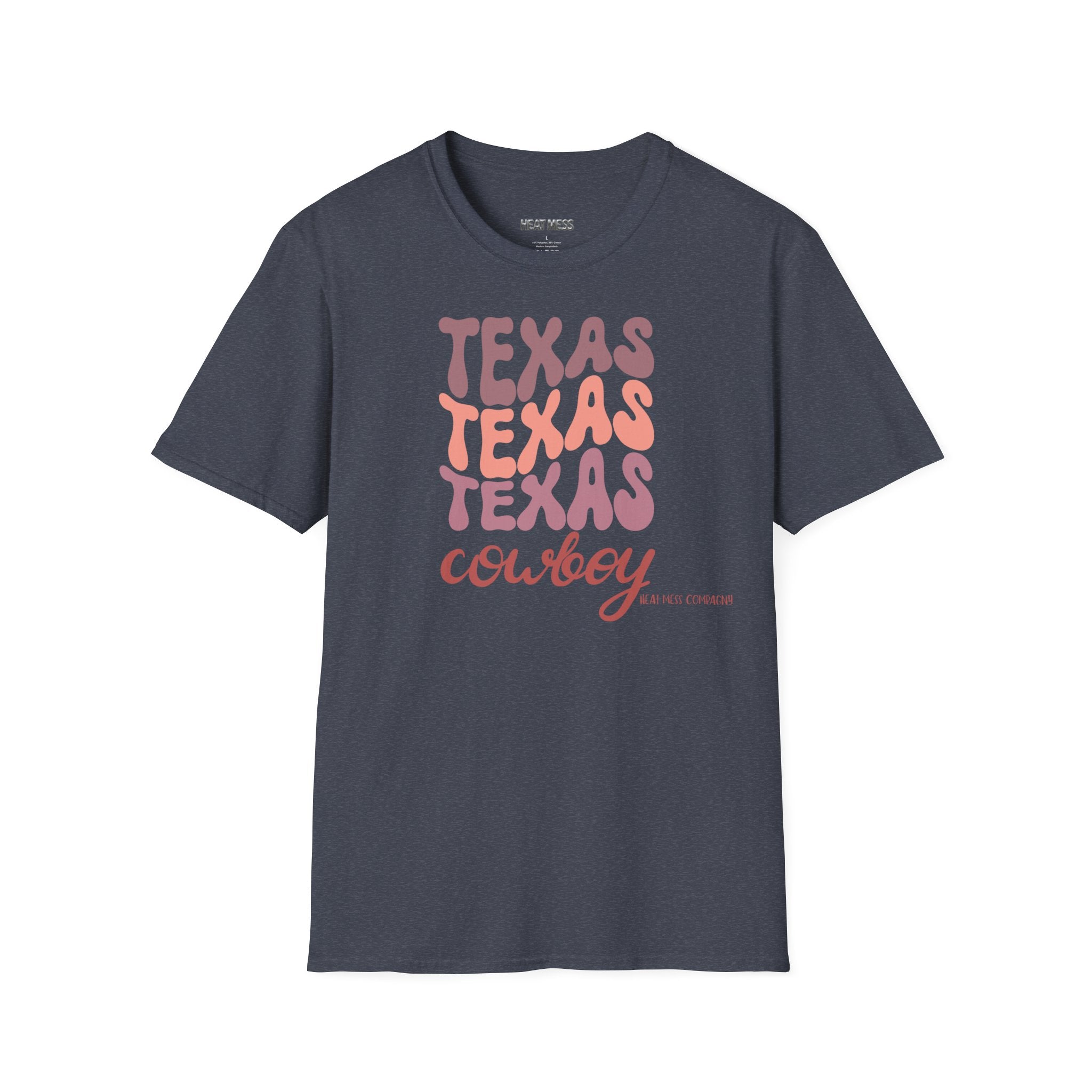 Texas Cowboy T-Shirt - Heat Mess