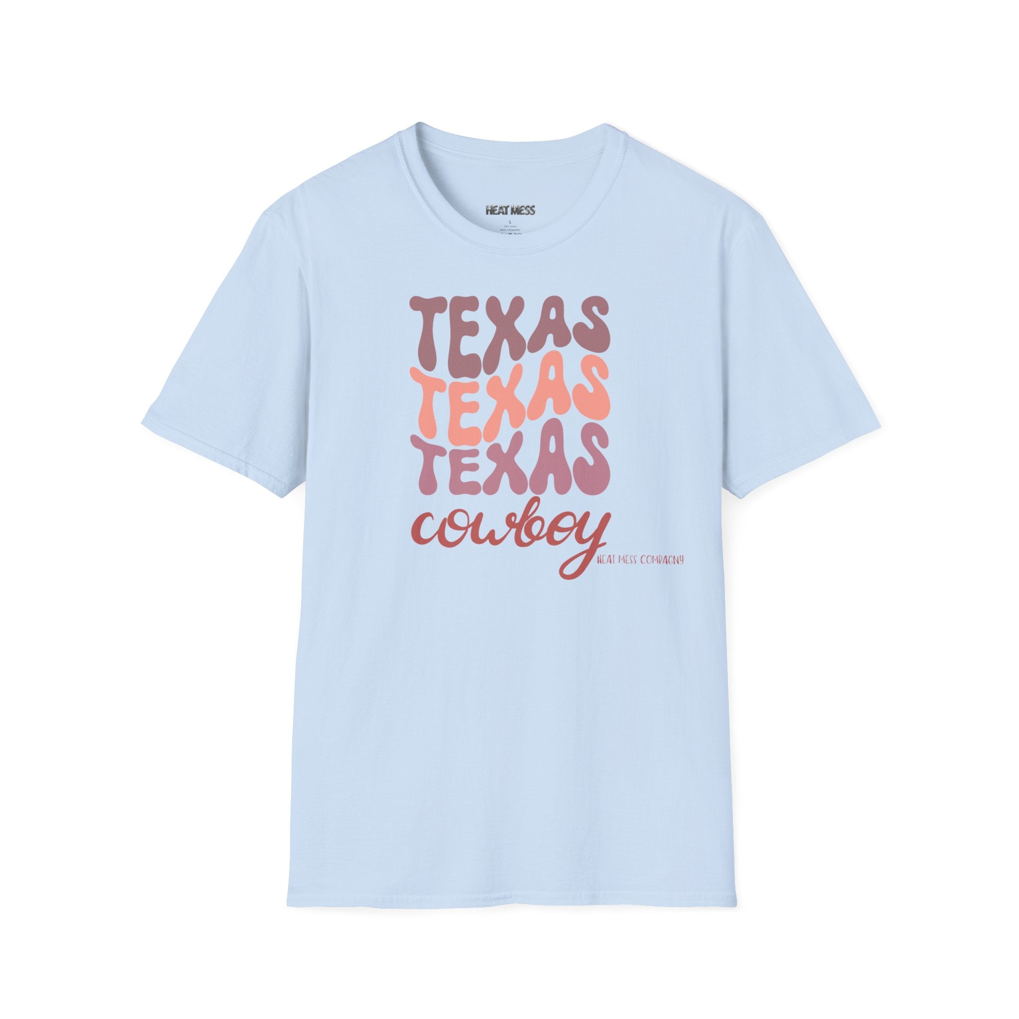 Texas Cowboy T-Shirt - Heat Mess