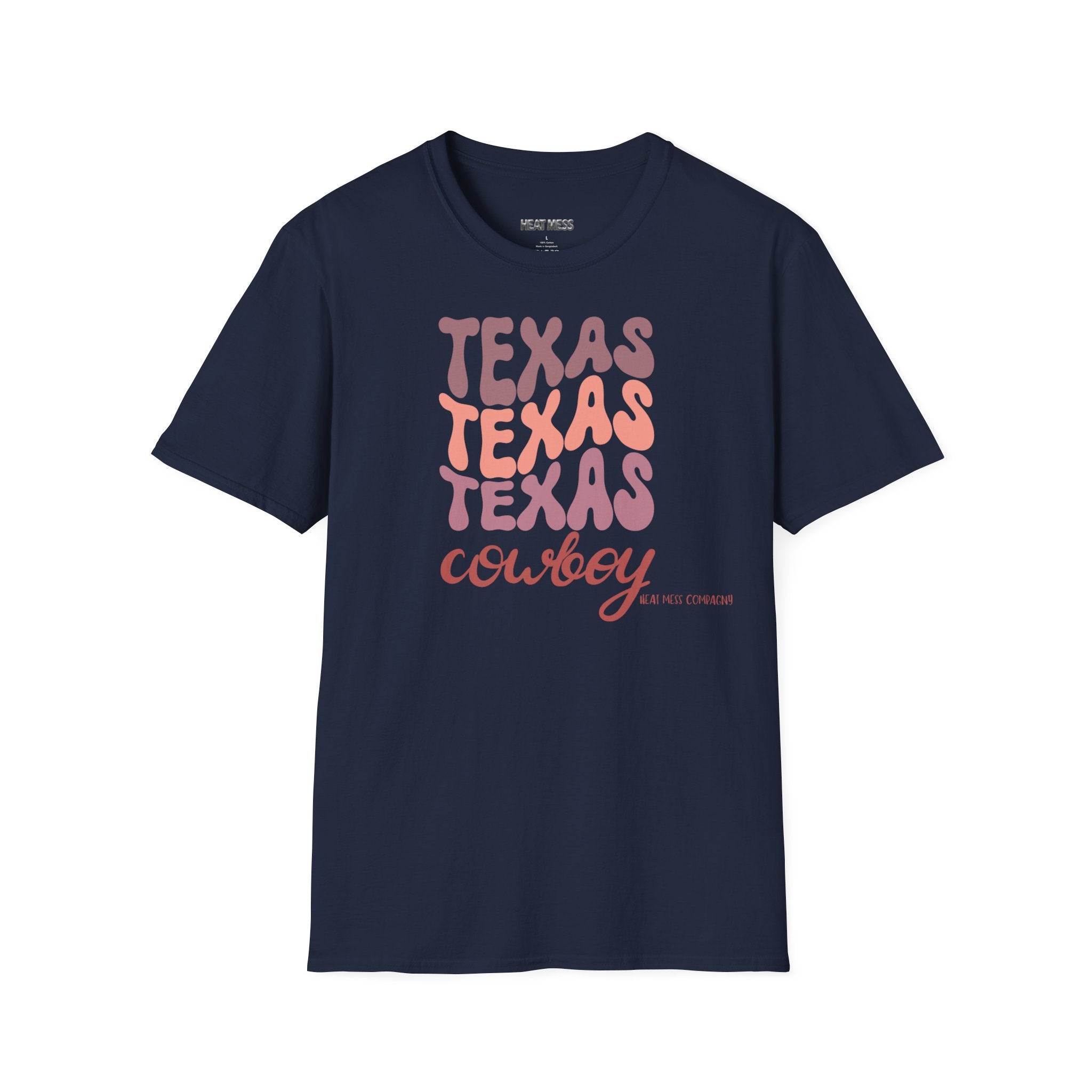 Texas Cowboy T-Shirt - Heat Mess