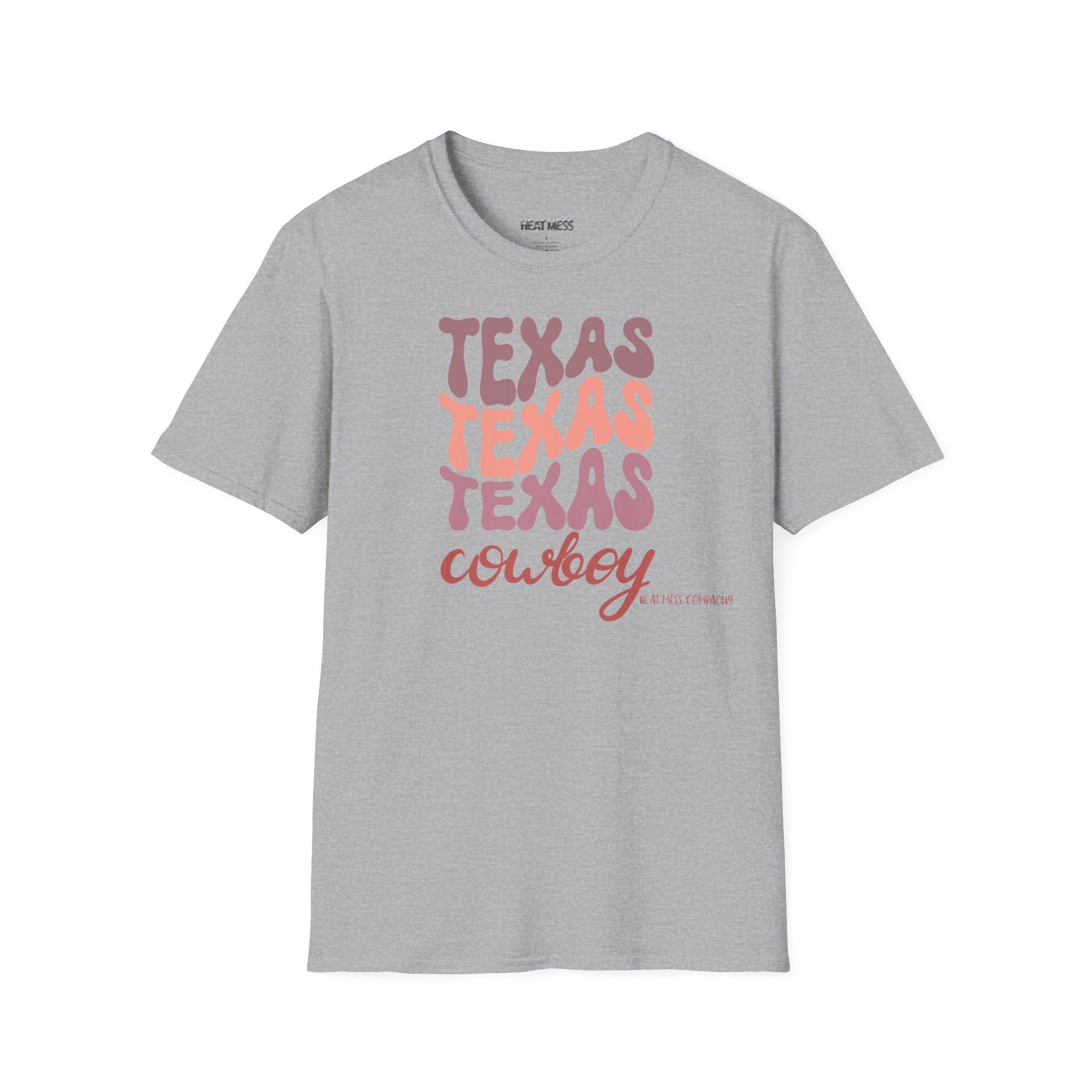Texas Cowboy T-Shirt - Heat Mess
