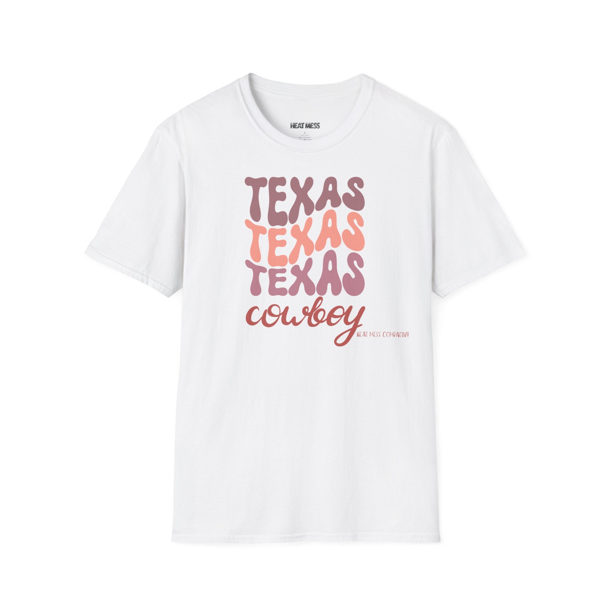 Texas Cowboy T-Shirt - Heat Mess