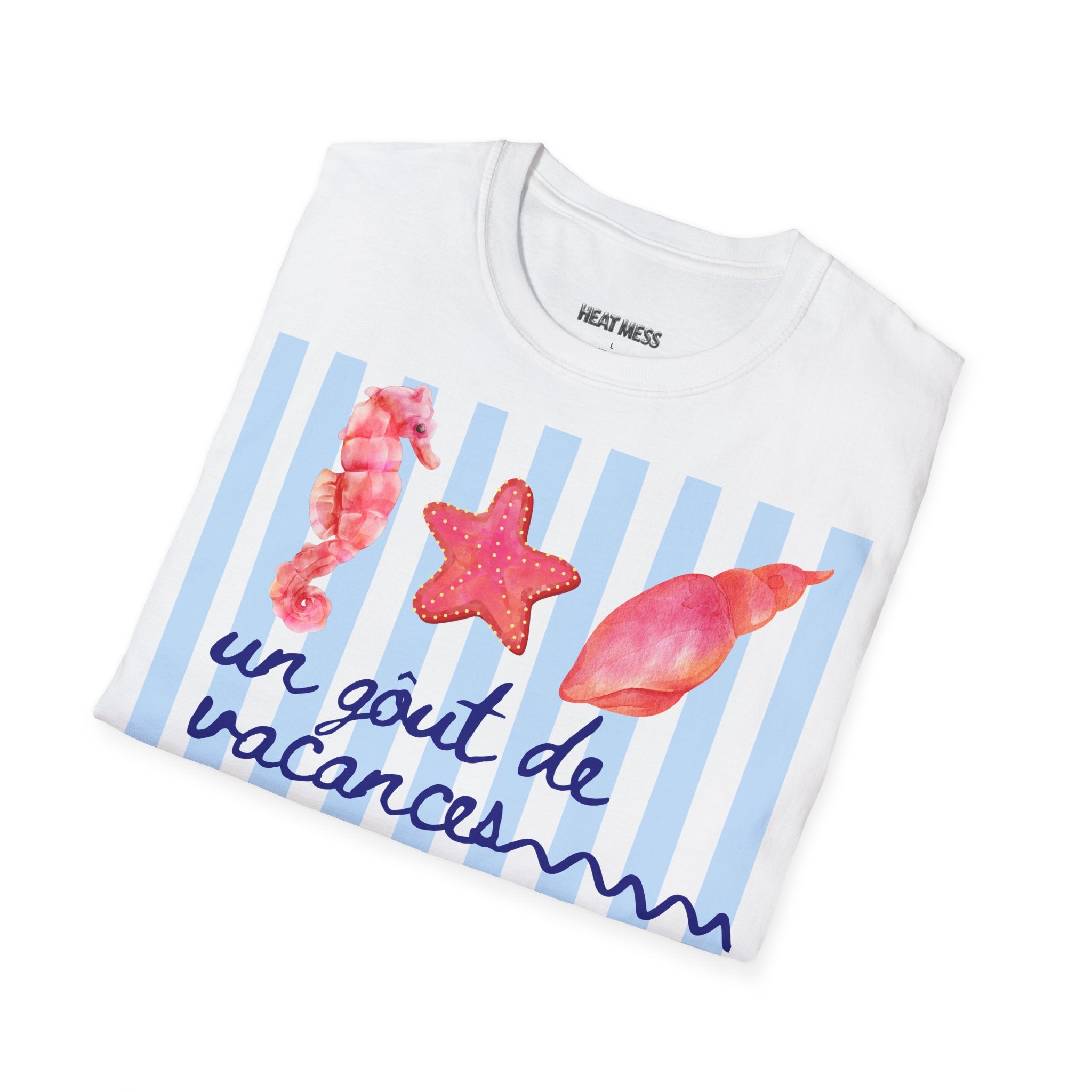 "Un goût de vacances" Tee - Heat Mess