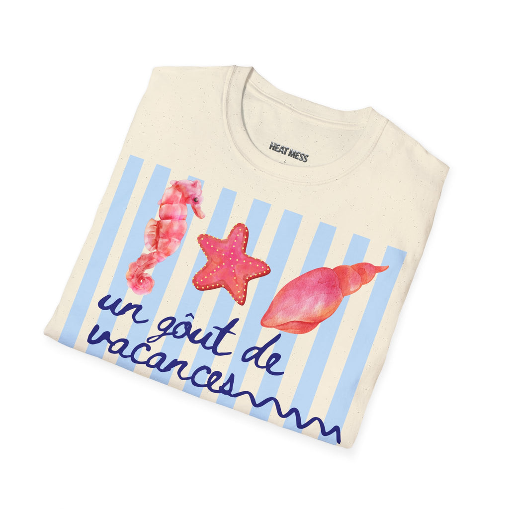 "Un goût de vacances" Tee - Heat Mess