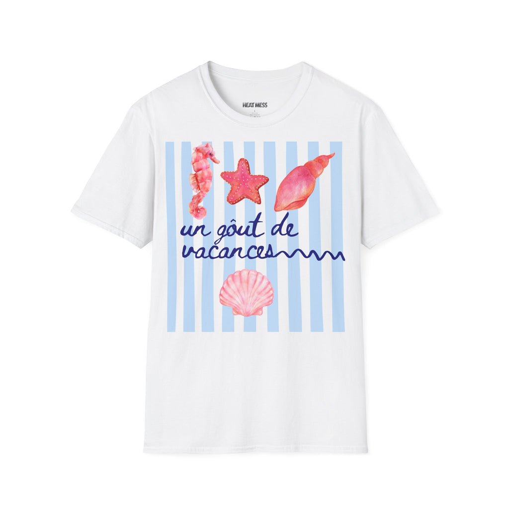 "Un goût de vacances" Tee - Heat Mess