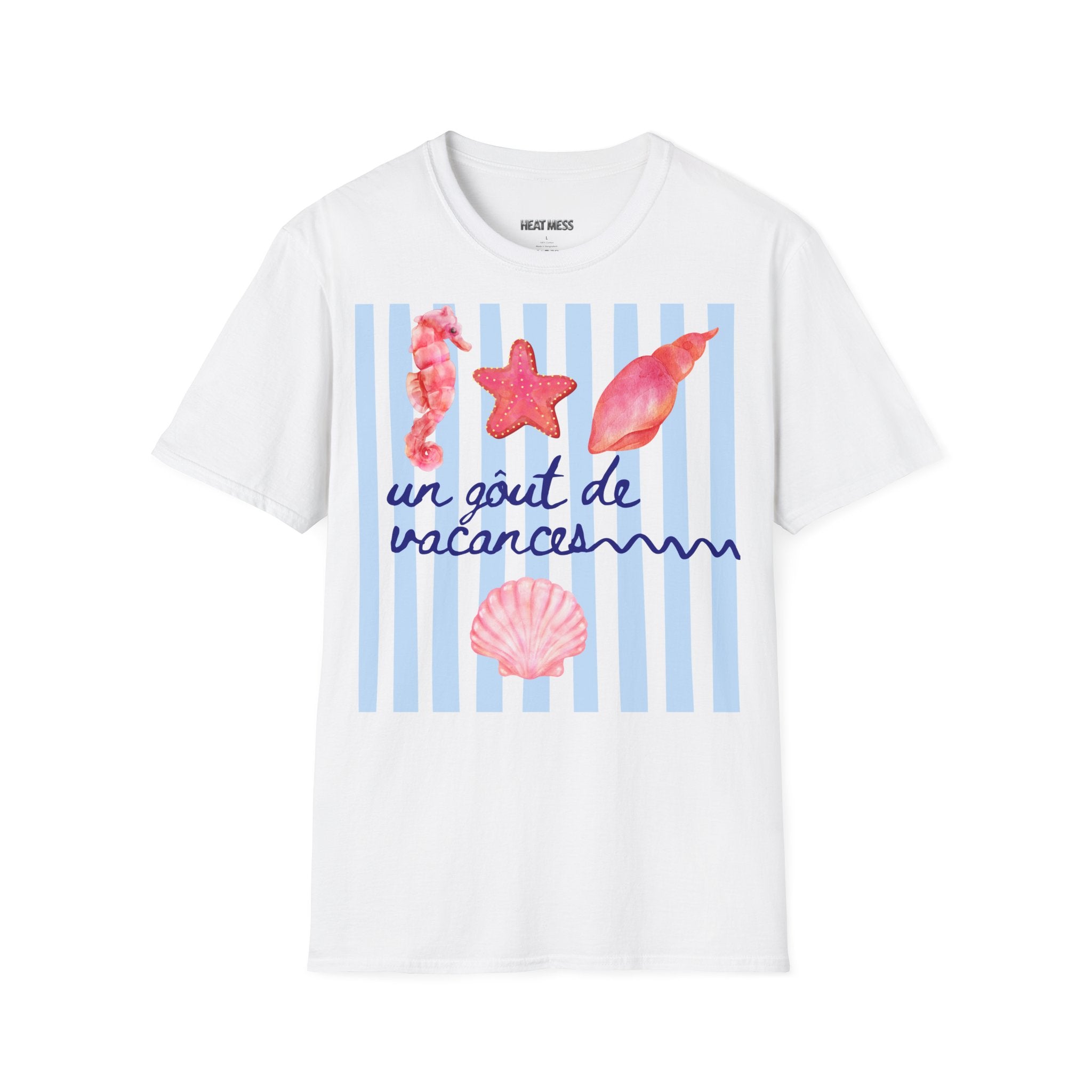 "Un goût de vacances" Tee - Heat Mess