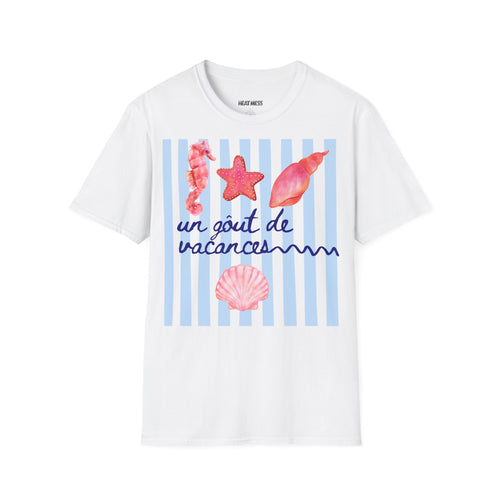 "Un goût de vacances" Tee - Heat Mess