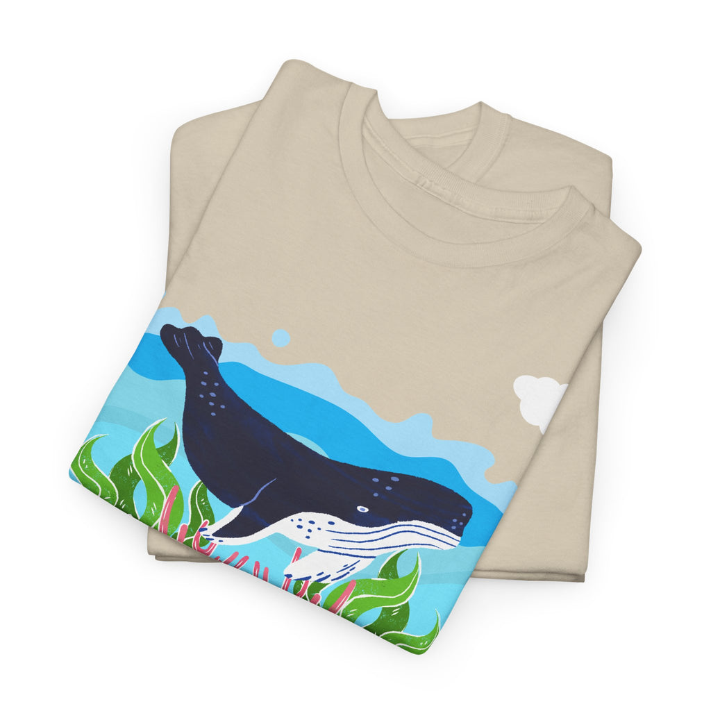 Whale Ocean T-Shirt - Heat Mess
