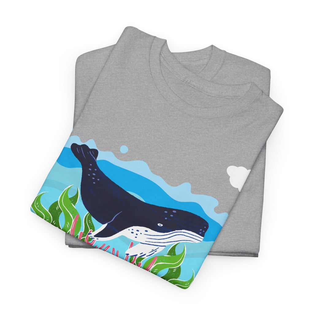 Whale Ocean T-Shirt - Heat Mess