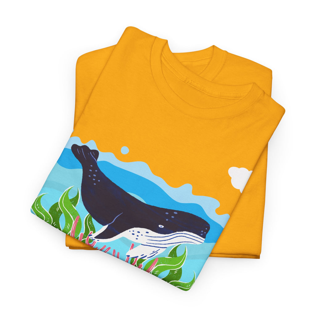 Whale Ocean T-Shirt - Heat Mess