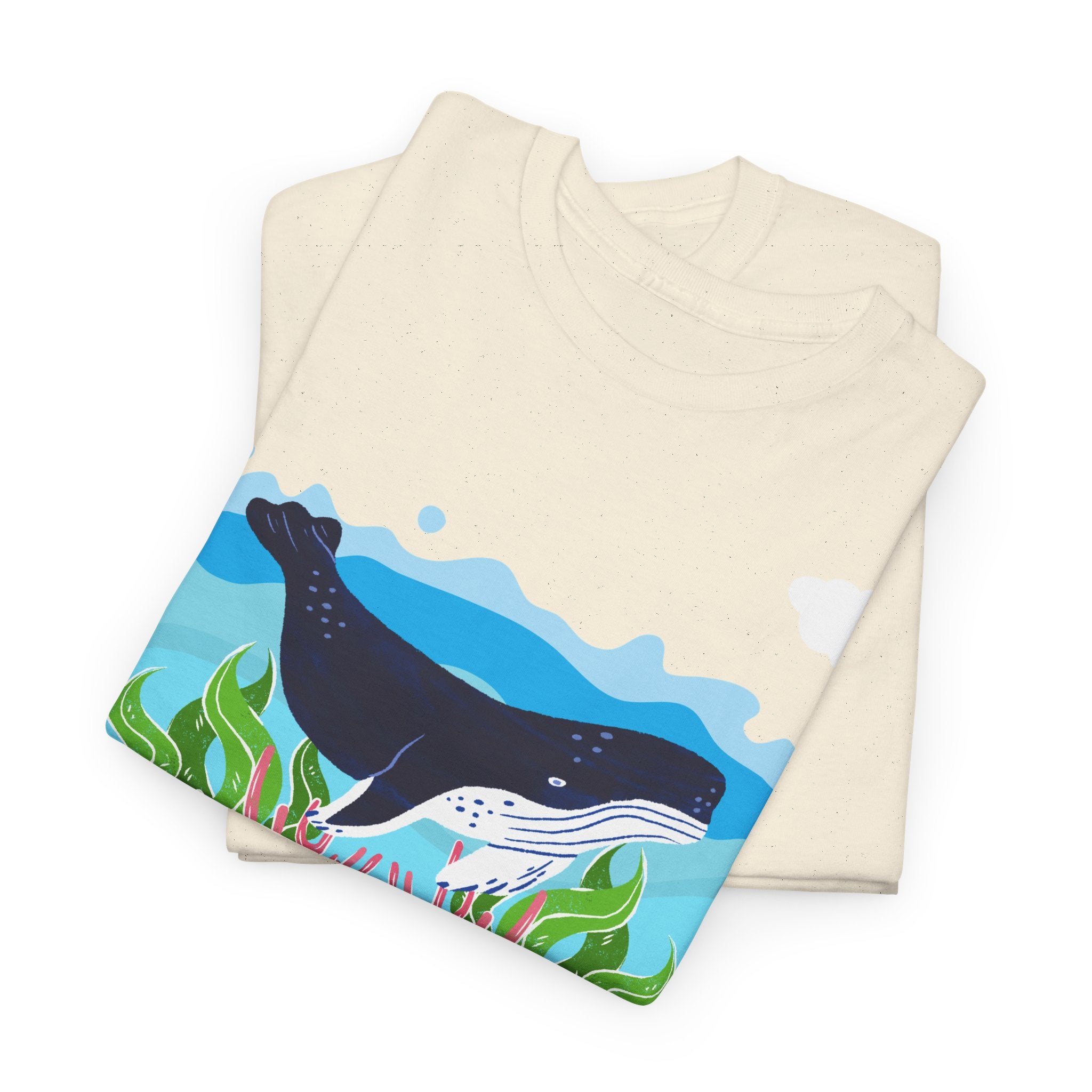 Whale Ocean T-Shirt - Heat Mess