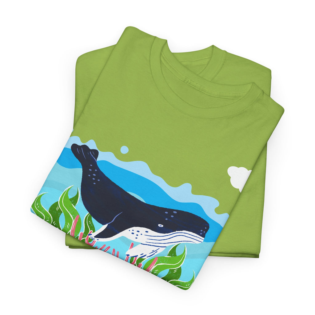 Whale Ocean T-Shirt - Heat Mess