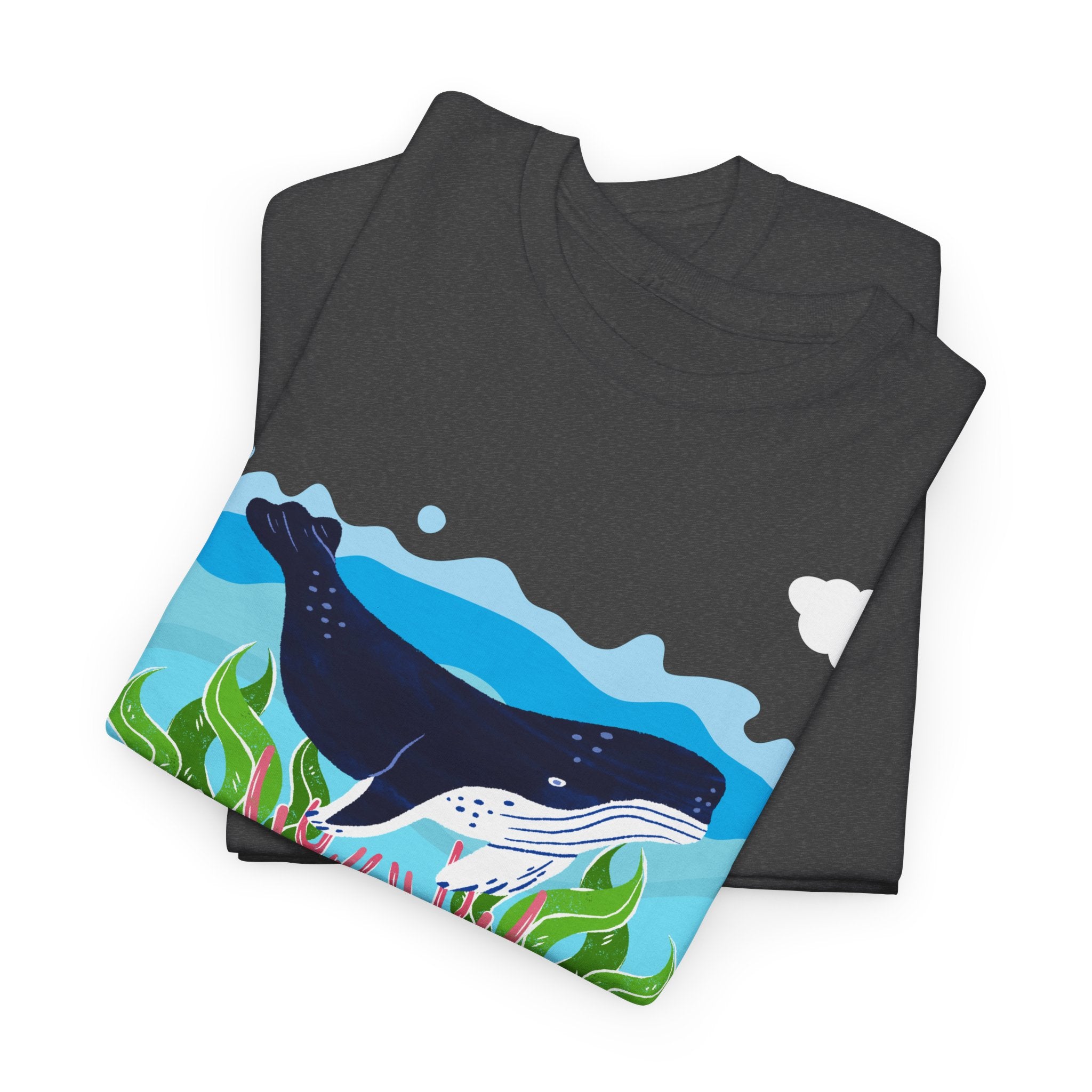 Whale Ocean T-Shirt - Heat Mess