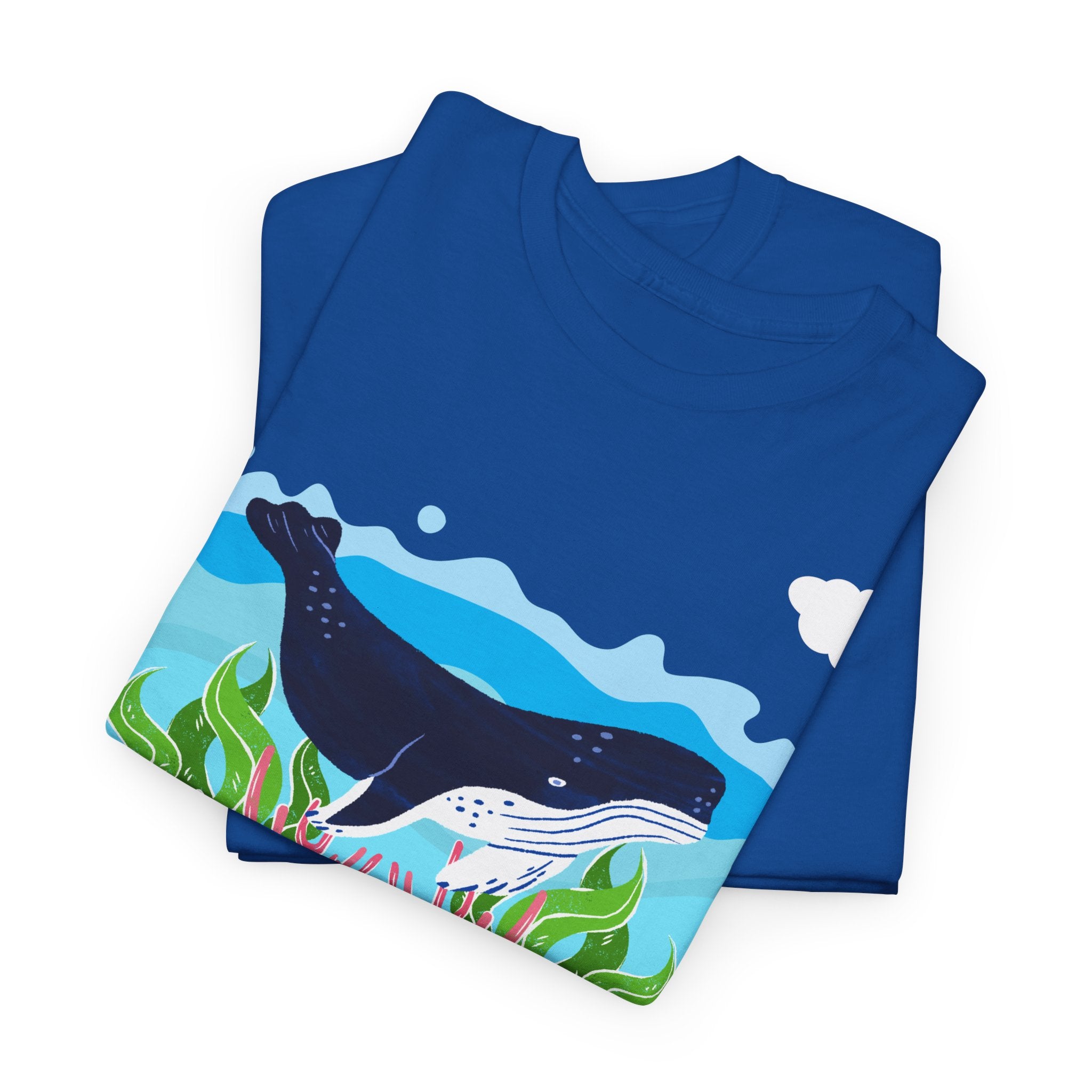 Whale Ocean T-Shirt - Heat Mess