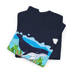 Whale Ocean T-Shirt - Heat Mess