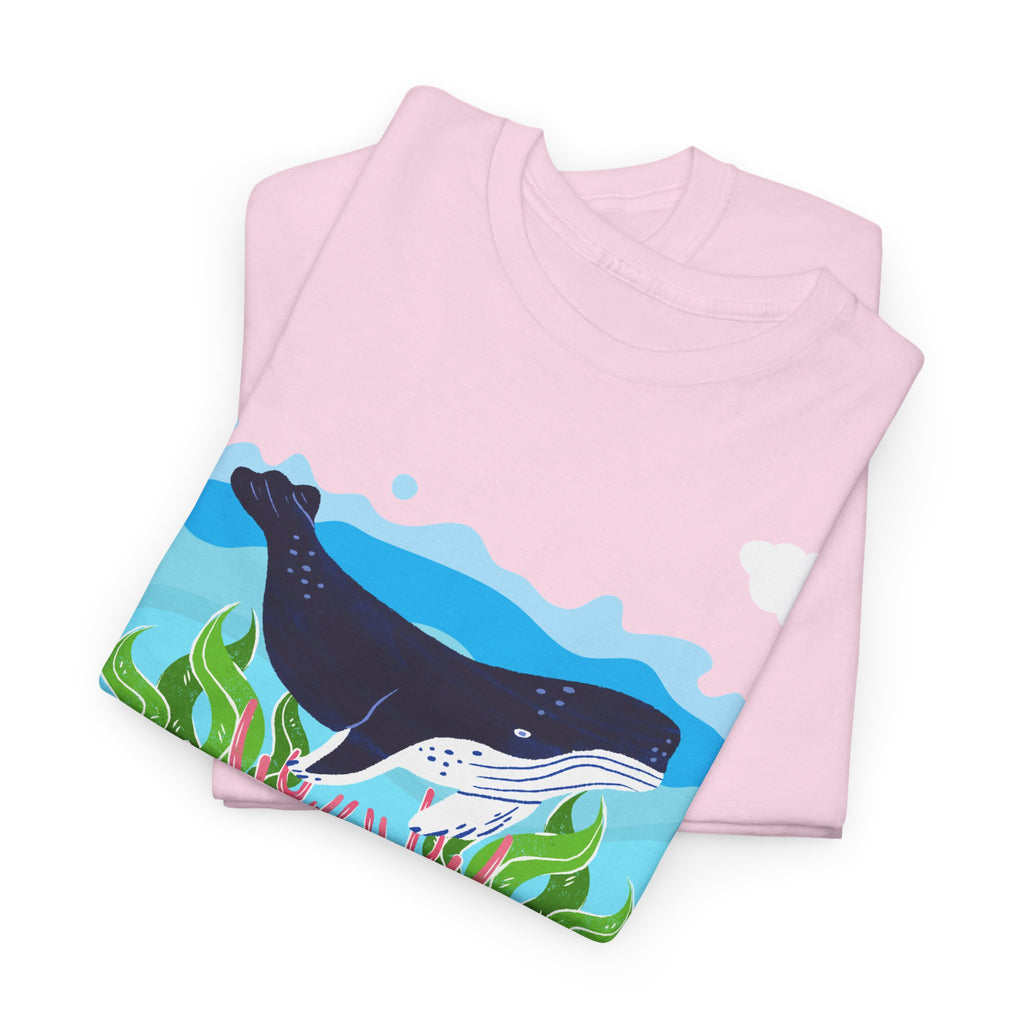 Whale Ocean T-Shirt - Heat Mess
