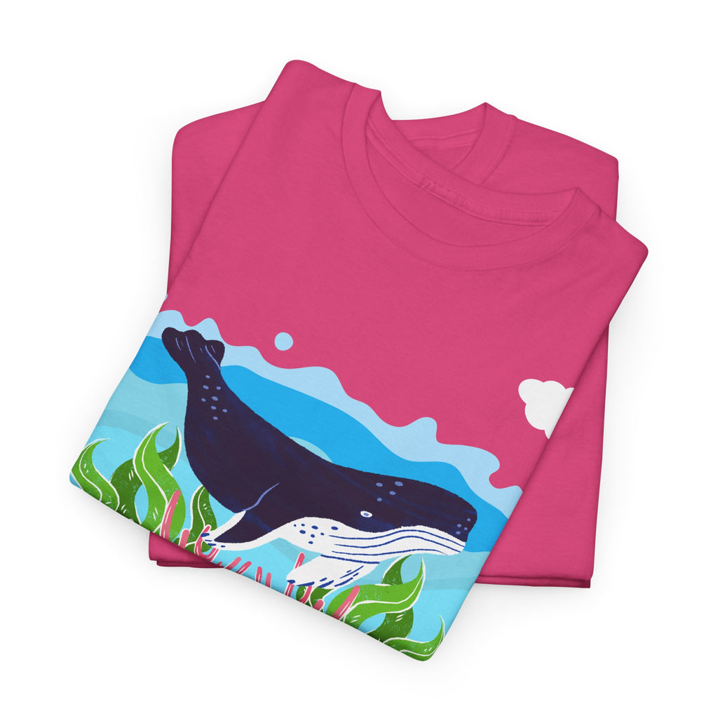 Whale Ocean T-Shirt - Heat Mess