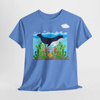 Whale Ocean T-Shirt - Heat Mess