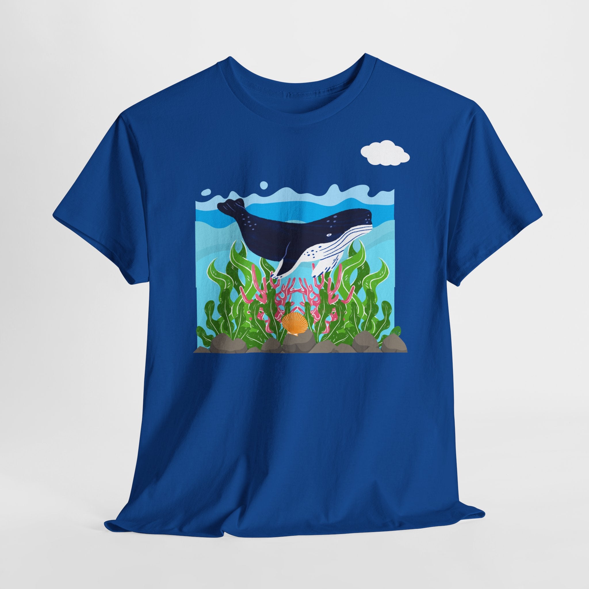 Whale Ocean T-Shirt - Heat Mess