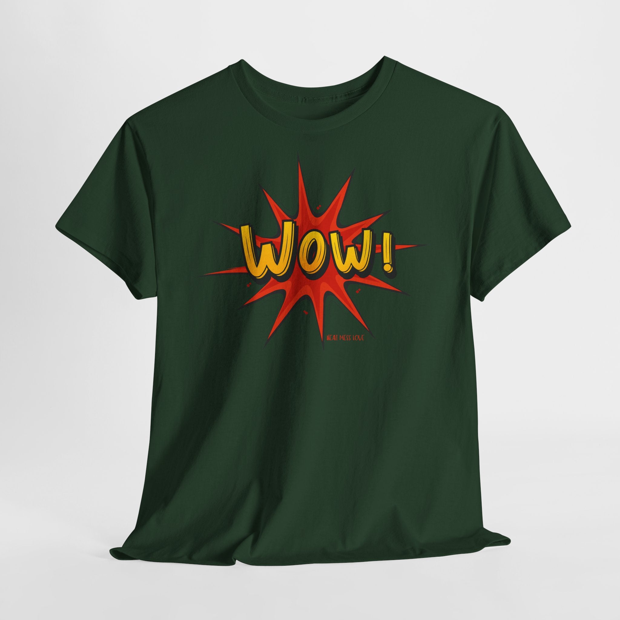 WOW! Comic Pop Art Explosion T‑Shirt - Heat Mess