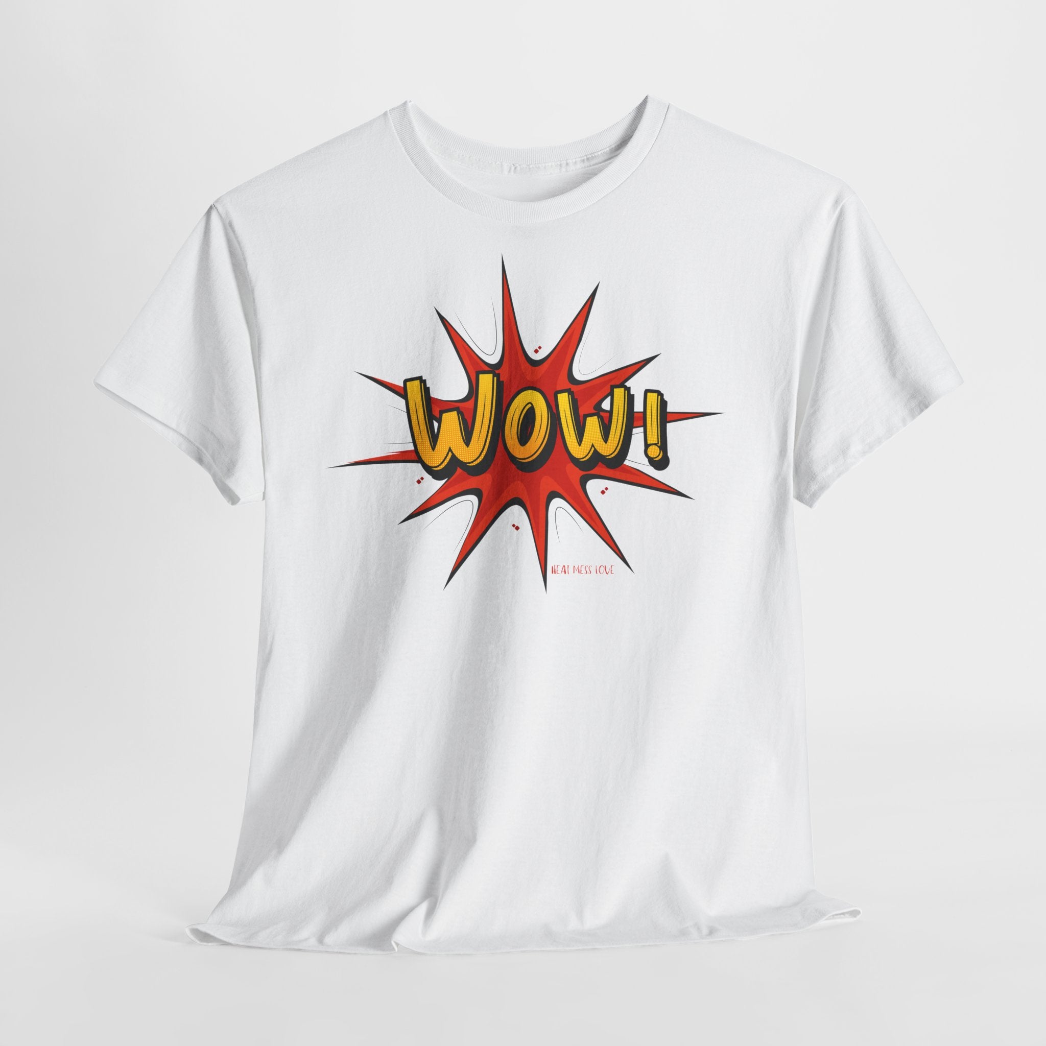 WOW! Comic Pop Art Explosion T‑Shirt - Heat Mess