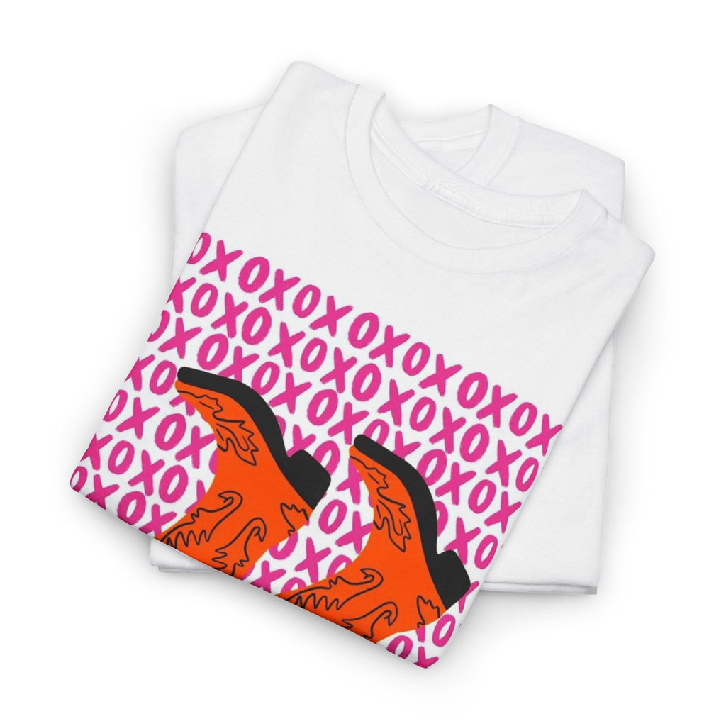 XOXO Pink Graphic Tee - Heat Mess