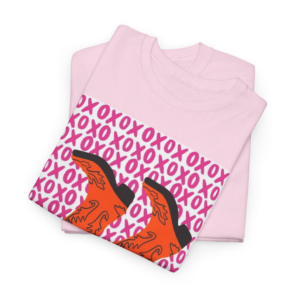 XOXO Pink Graphic Tee - Heat Mess