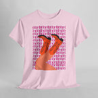 XOXO Pink Graphic Tee - Heat Mess